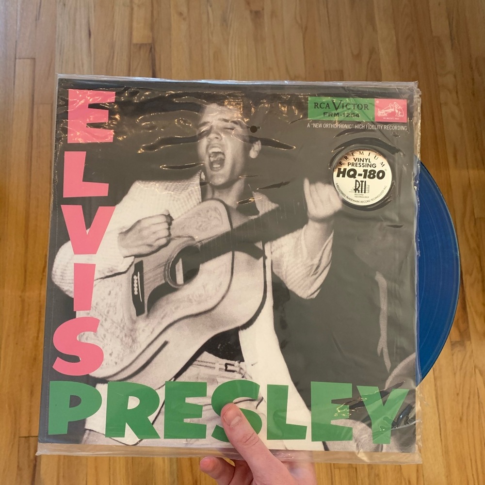 Elvis Presley Self-Titled Debut Vinyl Record LP